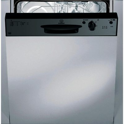 Indesit DPG15B1NX 13 Place Semi Integrated Dishwasher with Stainless Steel Fascia Panel Indesit DPG15B1NX 13 Place Semi Integrated Dishwasher with Stainless Steel Fascia Panel